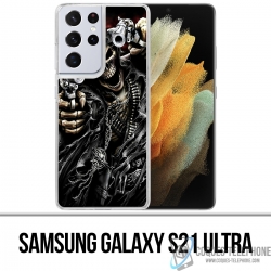 Samsung Galaxy S21 Ultra Case - Pistol Death Head