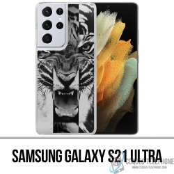 Coque Samsung Galaxy S21 Ultra - Tigre Swag