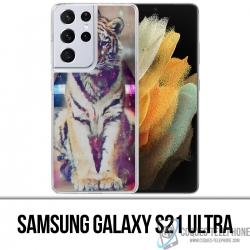 Custodia per Samsung Galaxy S21 Ultra - Tiger Swag 1