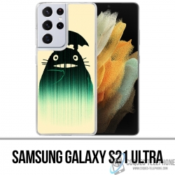 Samsung Galaxy S21 Ultra Case - Regenschirm Totoro
