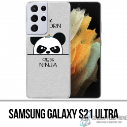 Coque Samsung Galaxy S21 Ultra - Unicorn Ninja Panda Licorne