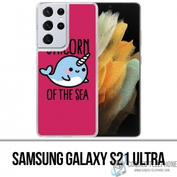 Funda Samsung Galaxy S21 Ultra - Unicornio del mar