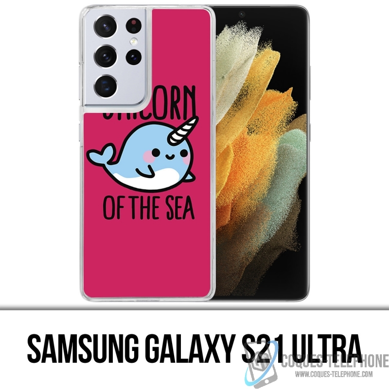 Custodia per Samsung Galaxy S21 Ultra - Unicorno del mare