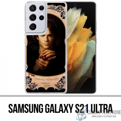 Custodia per Samsung Galaxy S21 Ultra - Damon di Vampire Diaries