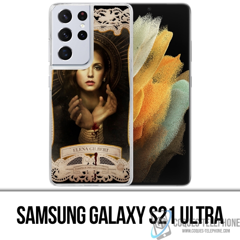 Funda Samsung Galaxy S21 Ultra - Vampire Diaries Elena