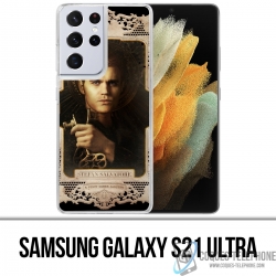 Coque Samsung Galaxy S21 Ultra - Vampire Diaries Stefan