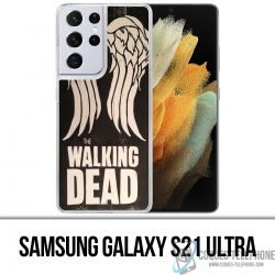 Coque Samsung Galaxy S21 Ultra - Walking Dead Ailes Daryl