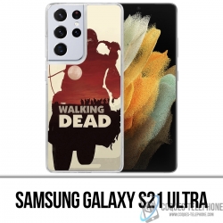 Custodia per Samsung Galaxy S21 Ultra - Walking Dead Moto Fanart
