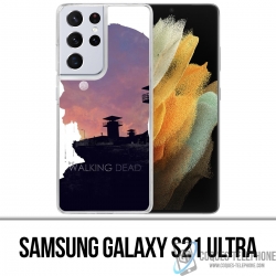 Samsung Galaxy S21 Ultra Case - Walking Dead Shadow Zombies