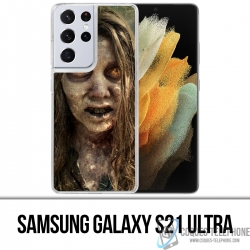 Coque Samsung Galaxy S21 Ultra - Walking Dead Scary