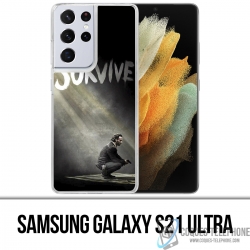 Funda Samsung Galaxy S21 Ultra - Walking Dead Survive