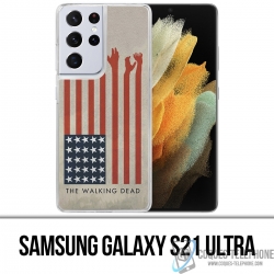 Coque Samsung Galaxy S21 Ultra - Walking Dead Usa