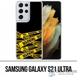 Coque Samsung Galaxy S21 Ultra - Warning