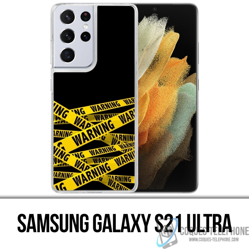 Samsung Galaxy S21 Ultra Case - Warning