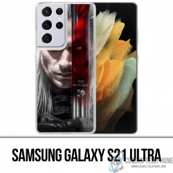 Coque Samsung Galaxy S21 Ultra - Witcher Lame Épée