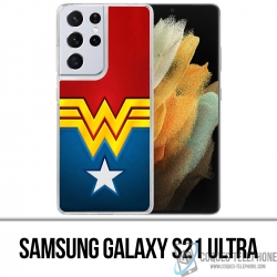 Funda Samsung Galaxy S21 Ultra - Logotipo de Wonder Woman