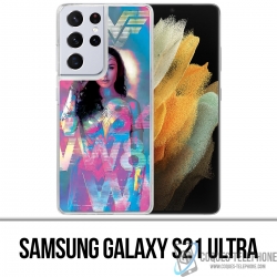 Coque Samsung Galaxy S21 Ultra - Wonder Woman Ww84