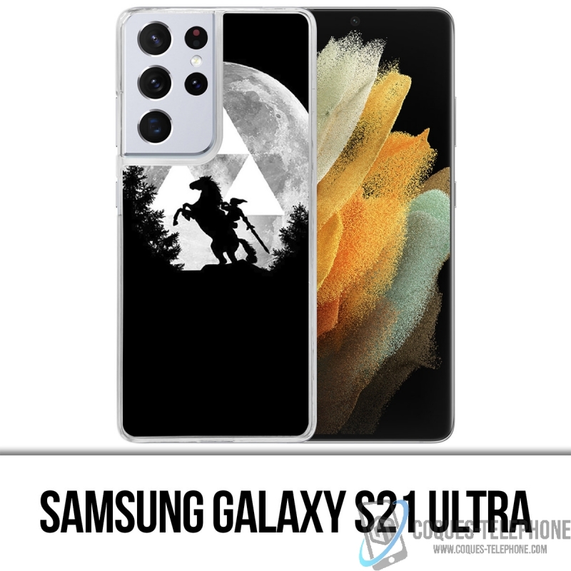 Coque Samsung Galaxy S21 Ultra - Zelda Lune Trifoce