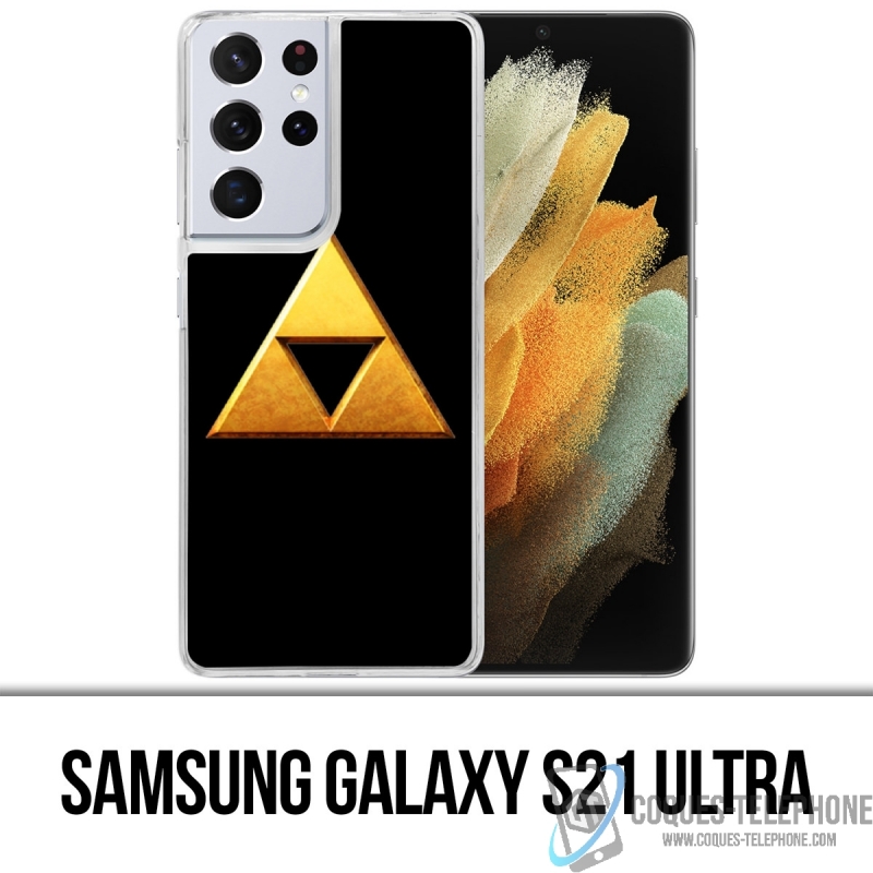 Custodia per Samsung Galaxy S21 Ultra - Zelda Triforce