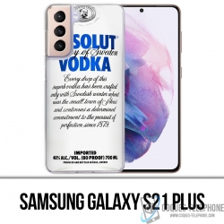 Custodia per Samsung Galaxy S21 Plus - Absolut Vodka