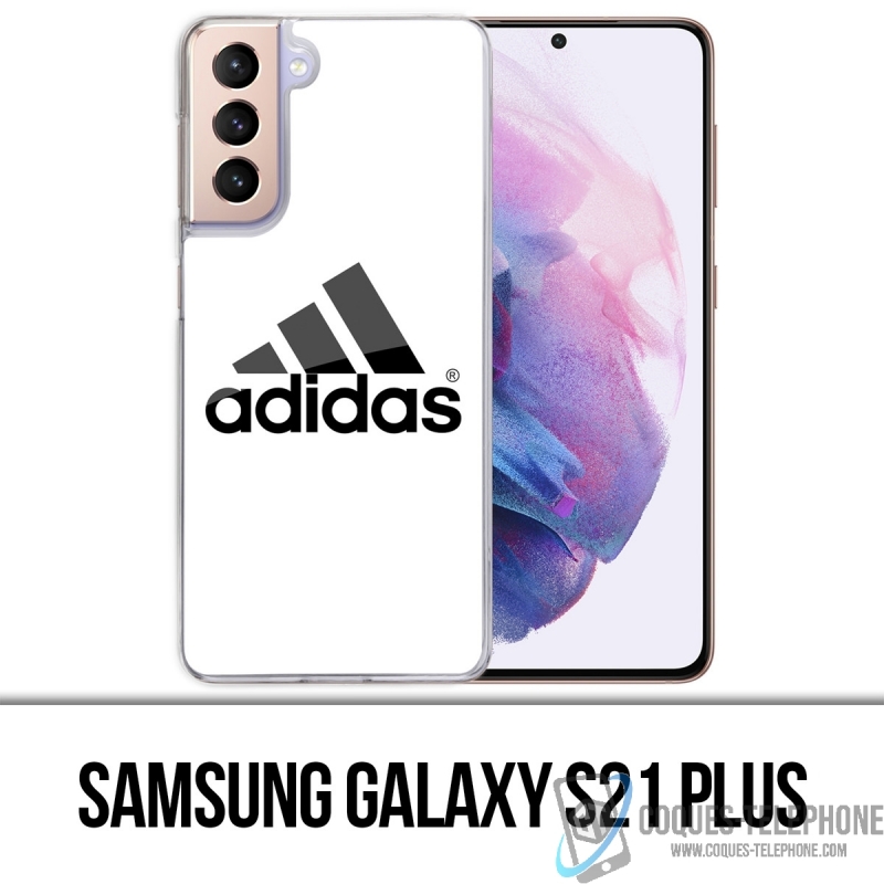 Coque Samsung Galaxy S21 Plus - Adidas Logo Blanc