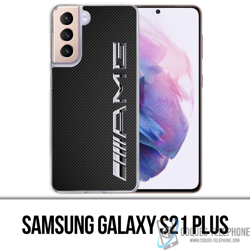 Samsung Galaxy S21 Plus Case - Amg Carbon Logo