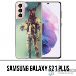 Samsung Galaxy S21 Plus Case - Tierastronautenhirsch