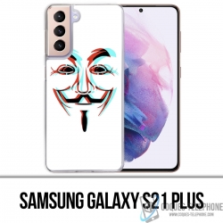 Coque Samsung Galaxy S21 Plus - Anonymous 3D