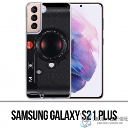 Samsung Galaxy S21 Plus Case - Vintage Camera Black