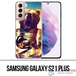 Custodia per Samsung Galaxy S21 Plus - Orso astronauta