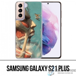 Samsung Galaxy S21 Plus Case - Angriff auf Titan Art