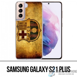 Funda Samsung Galaxy S21 Plus - Fútbol Barcelona Vintage