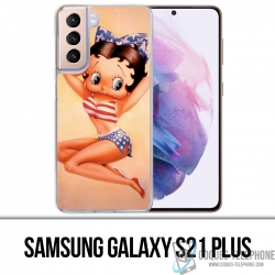 Coque Samsung Galaxy S21 Plus - Betty Boop Vintage