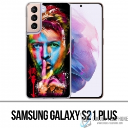 Custodia per Samsung Galaxy S21 Plus - Bowie multicolore