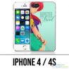 IPhone 4 / 4S Case - Ariel Hipster Mermaid