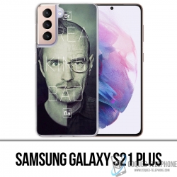 Coque Samsung Galaxy S21 Plus - Breaking Bad Visages