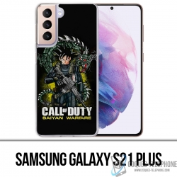 Samsung Galaxy S21 Plus case - Call Of Duty X Dragon Ball Saiyan Warfare