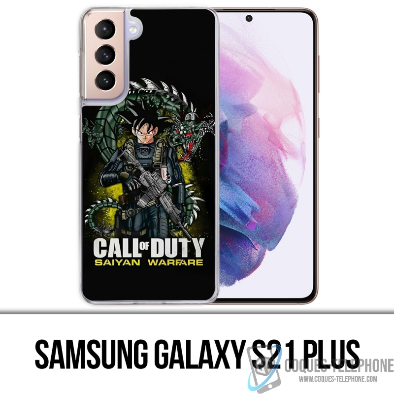 Samsung Galaxy S21 Plus Case - Call Of Duty X Dragon Ball Saiyajin Krieg