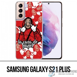 Samsung Galaxy S21 Plus case - Casa De Papel - Cartoon