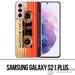 Samsung Galaxy S21 Plus Case - Guardians Of The Galaxy Vintage Audio Cassette