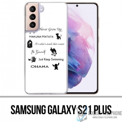 Samsung Galaxy S21 Plus Case - Disney Quotes