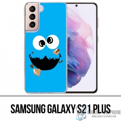Samsung Galaxy S21 Plus Case - Cookie Monster Gesicht