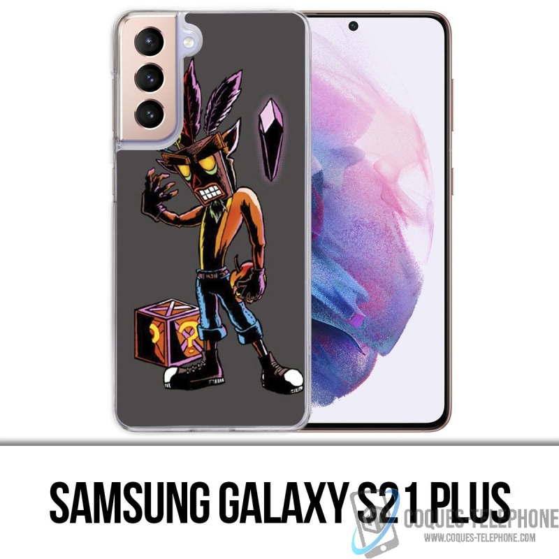 Samsung Galaxy S21 Plus Case - Crash Bandicoot Maske