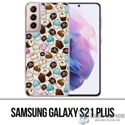 Coque Samsung Galaxy S21 Plus - Cupcake Kawaii