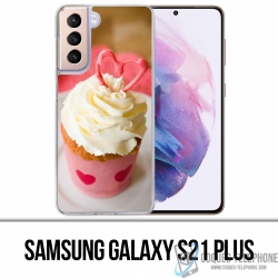 Funda para Samsung Galaxy S21 Plus - Cupcake rosa