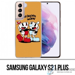 Custodia per Samsung Galaxy S21 Plus - Cuphead