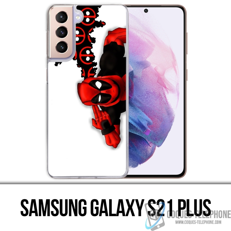 Custodia per Samsung Galaxy S21 Plus - Deadpool Bang