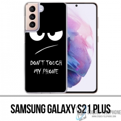 Funda Samsung Galaxy S21 Plus - No toques mi teléfono enfadado