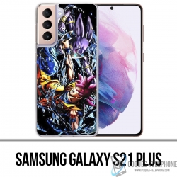 Samsung Galaxy S21 Plus Case - Dragon Ball Goku Vs Beerus