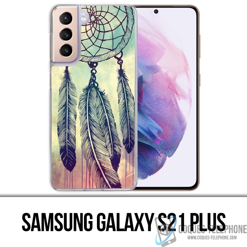 Custodia per Samsung Galaxy S21 Plus - Acchiappasogni Piume